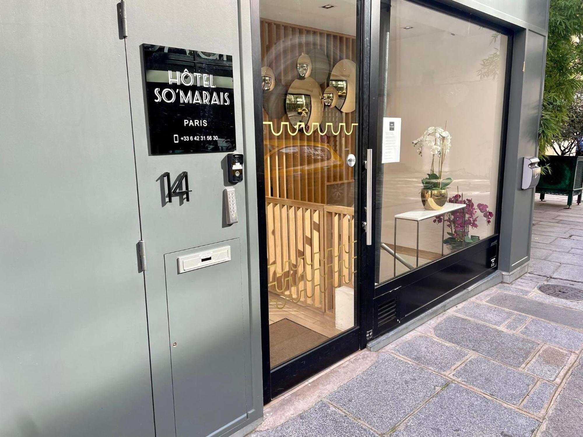 Hotel So Marais Париж Экстерьер фото